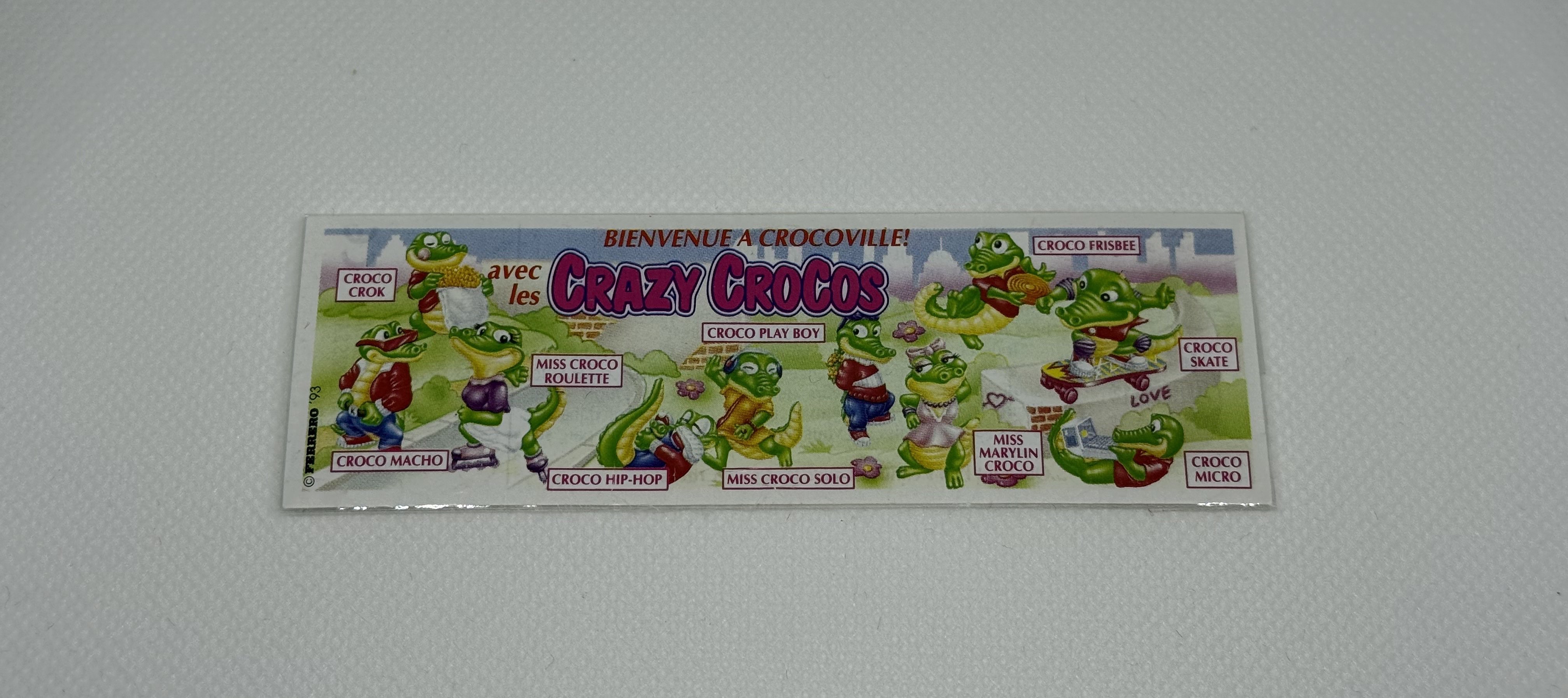Cocodrilos Locos de Crocoville - Cartina