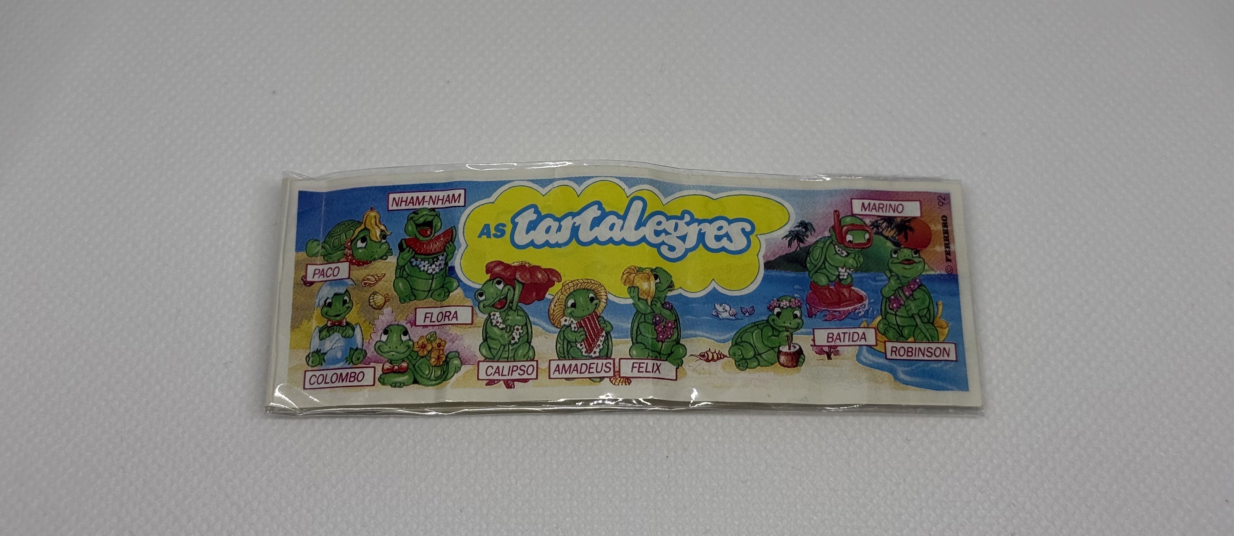 Las tortugas alegres - Cartina