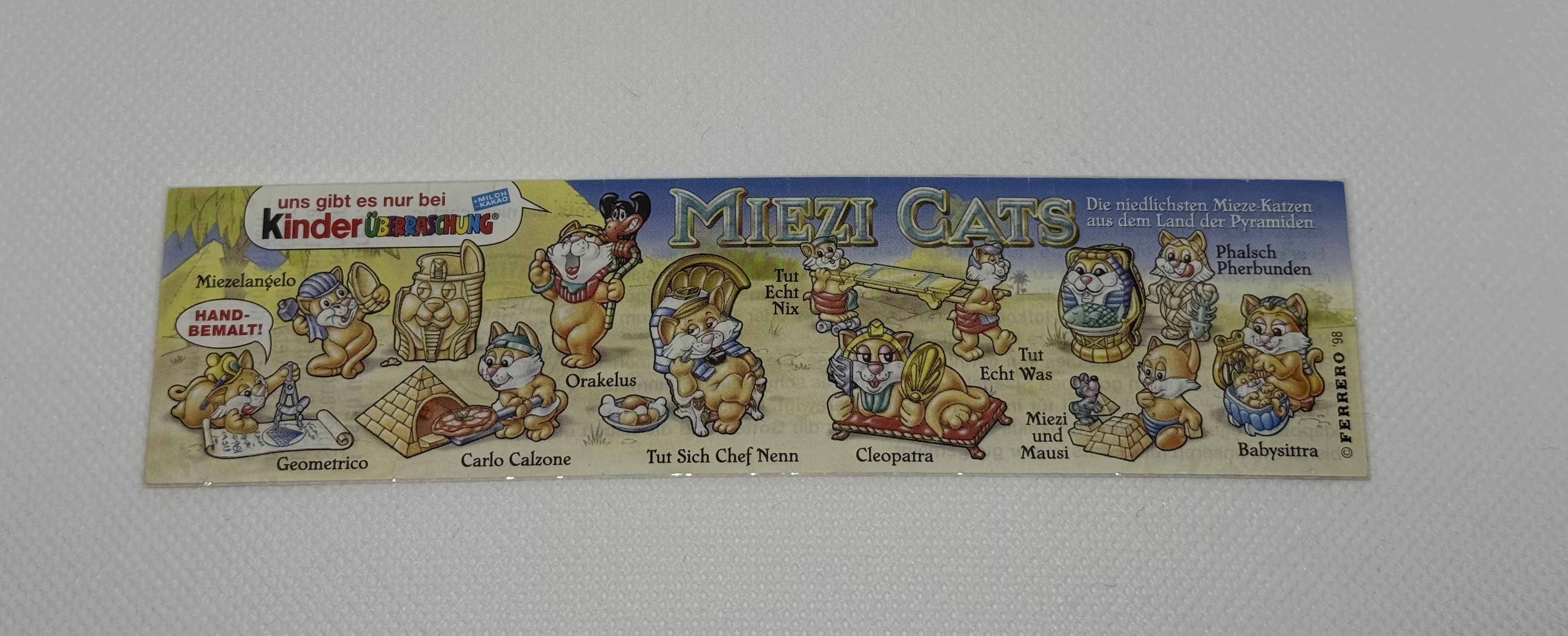 Los gatos egipcios Piramiau - Cartina