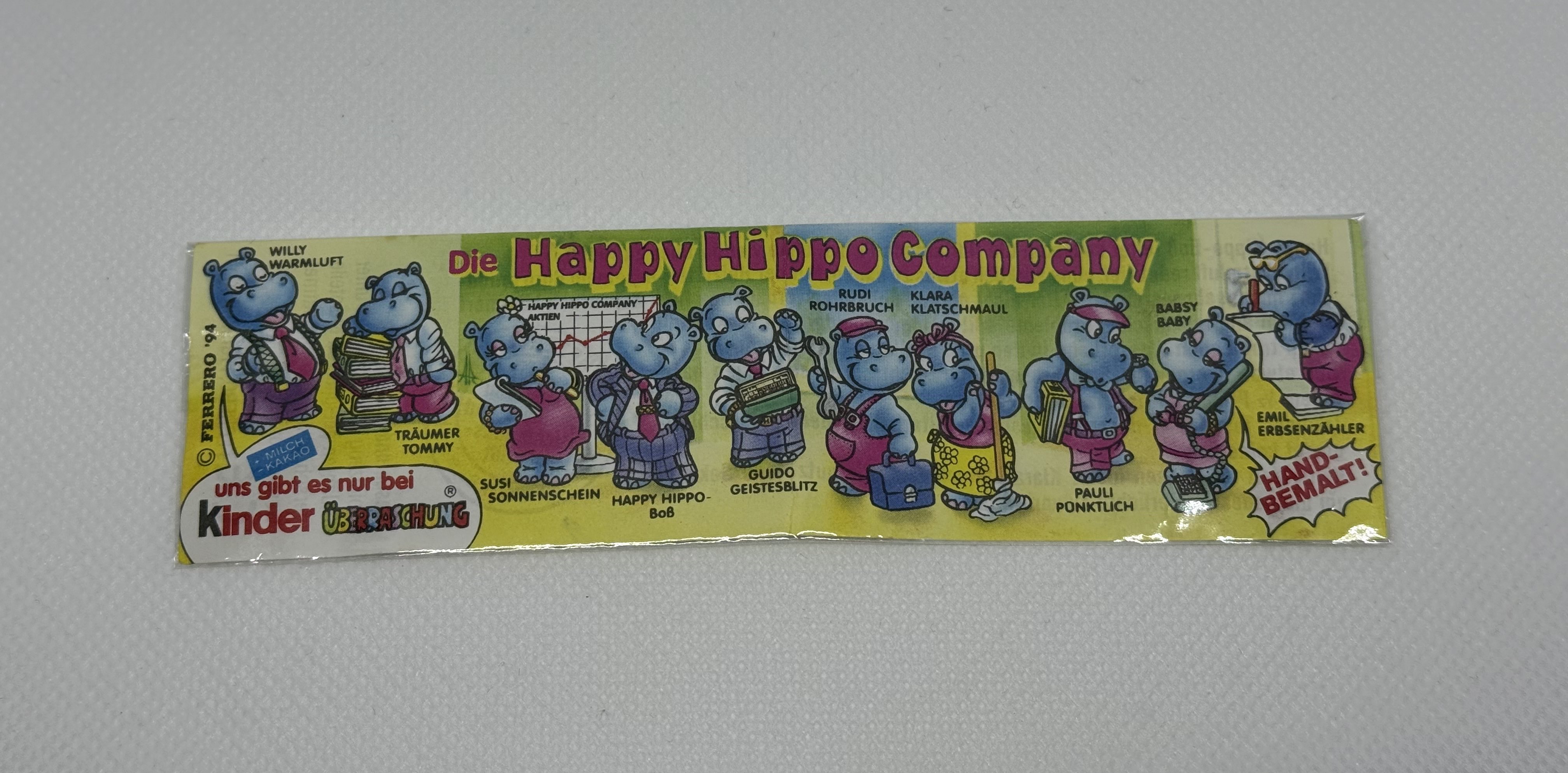 La compañía hipopótamos felices - Cartina