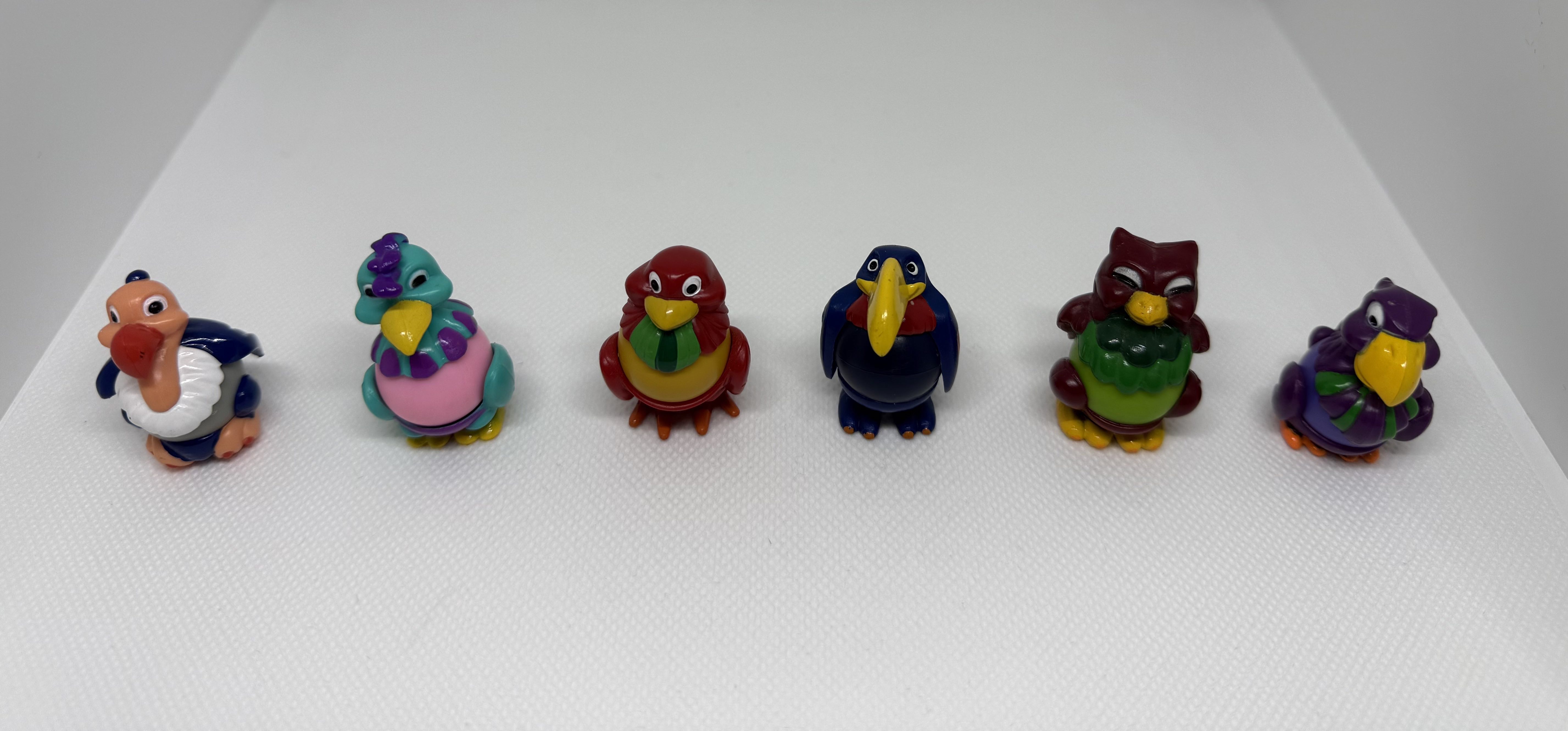 Pájaros bolita coloridos - Portada