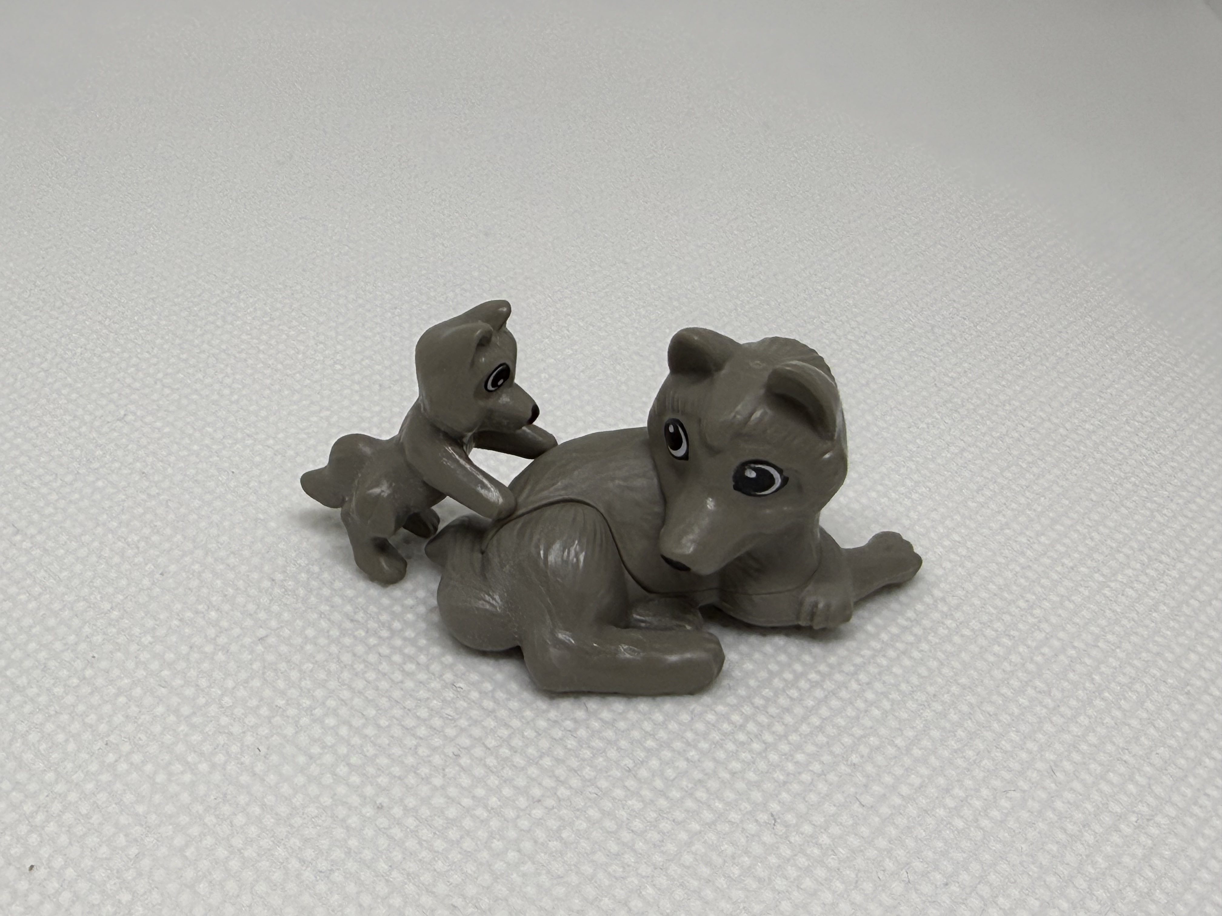 Animales de goma con sus crías - 01