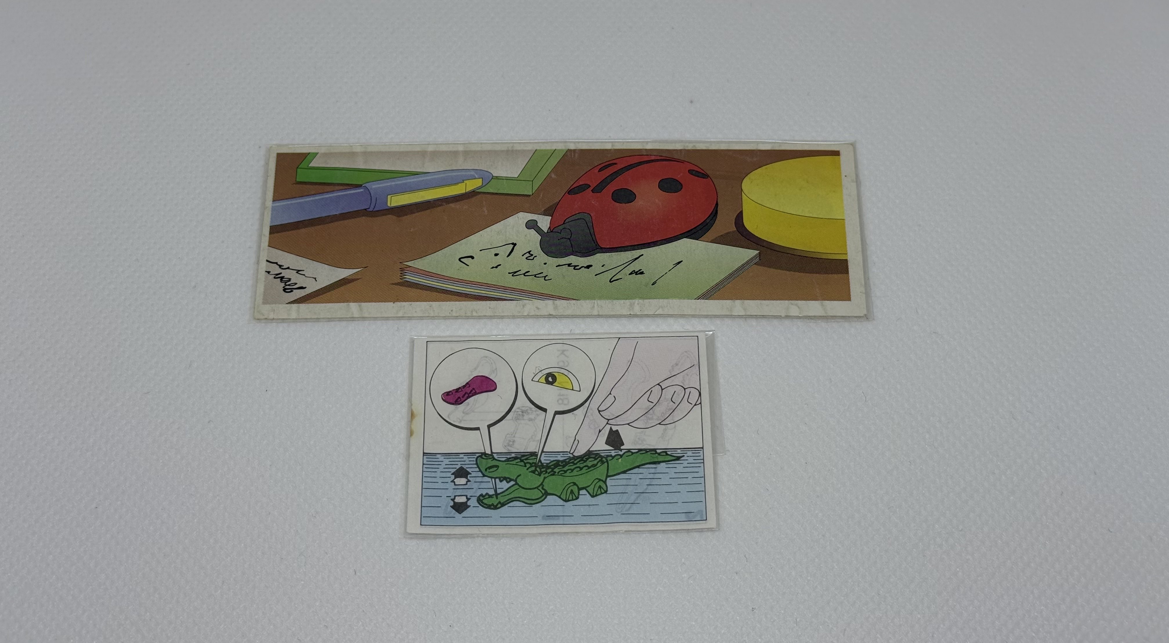 Cocodrilo, hipopótamo y vaquita - Cartina