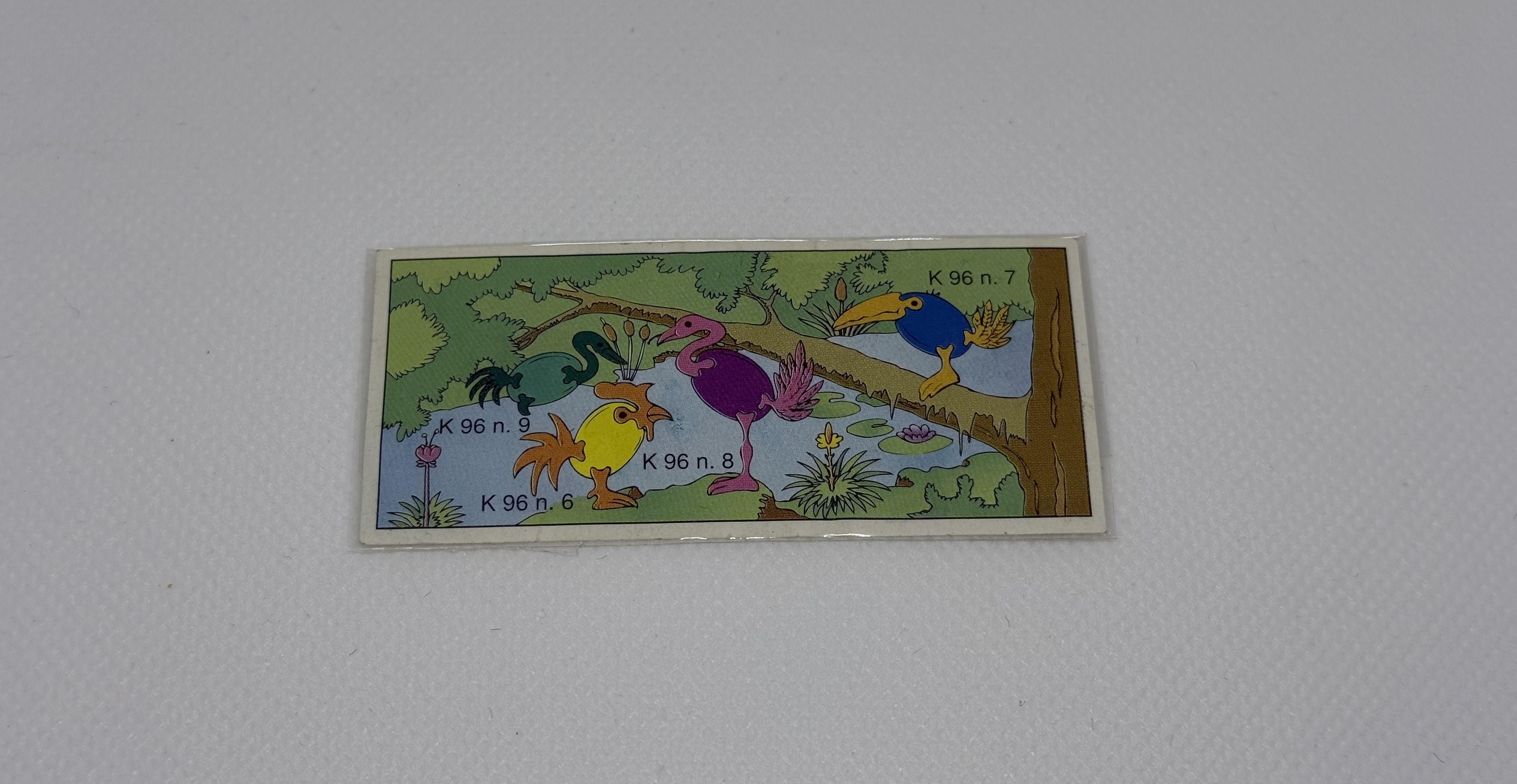 Aves puzles de plástico - Cartina