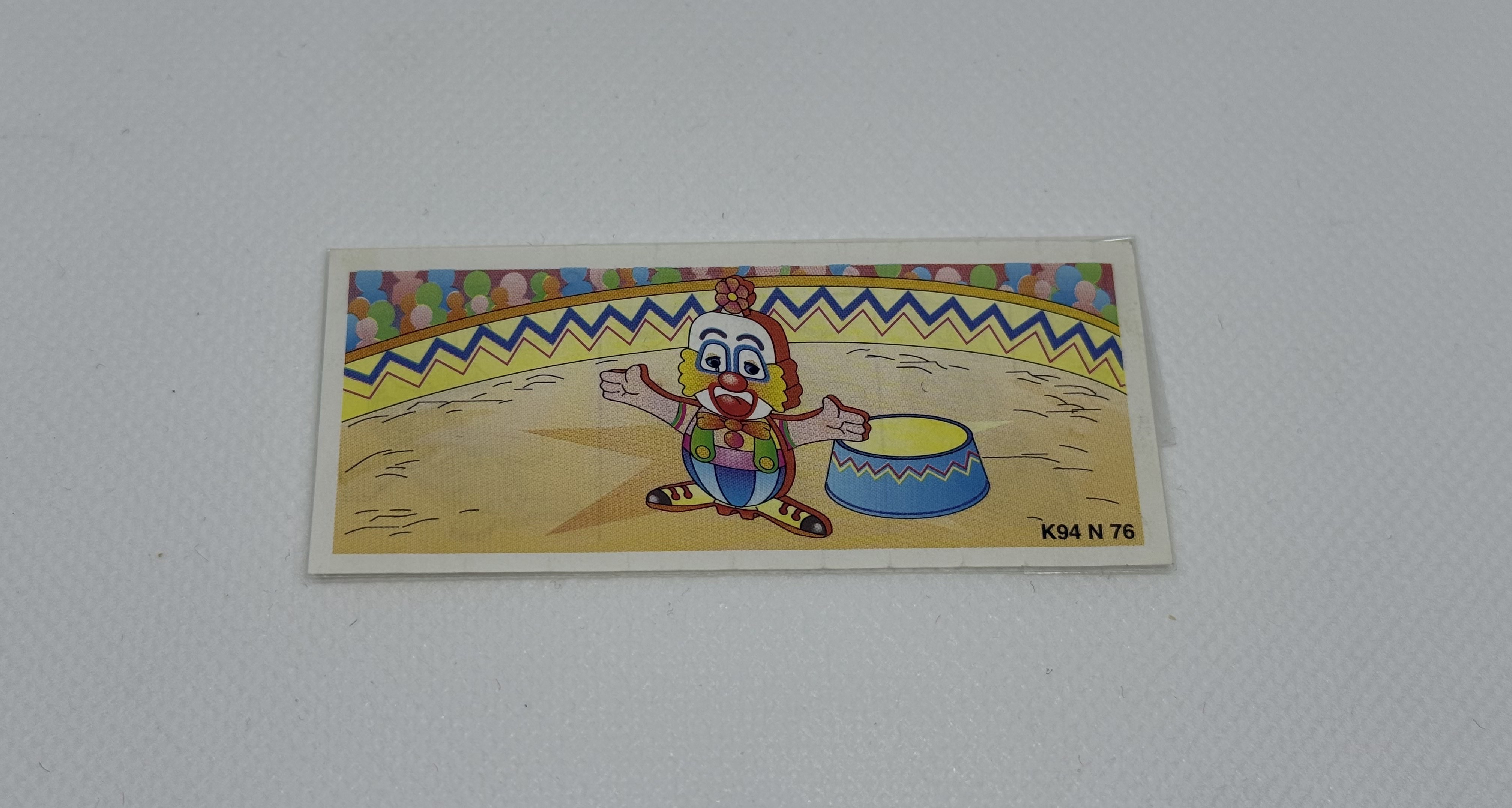 Payaso con lágrima - Cartina