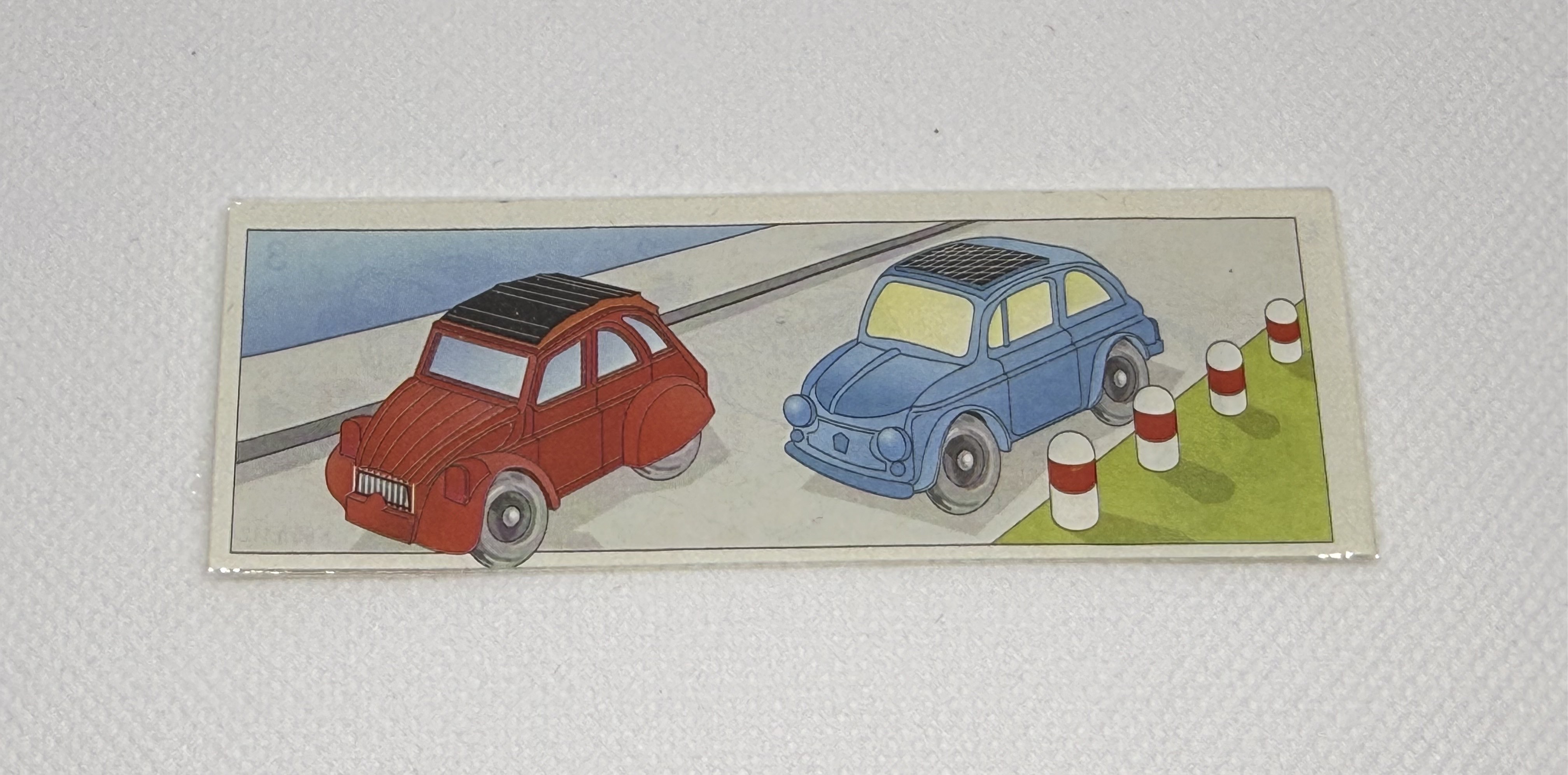 Citroën 2CV y Fiat 500 - Cartina